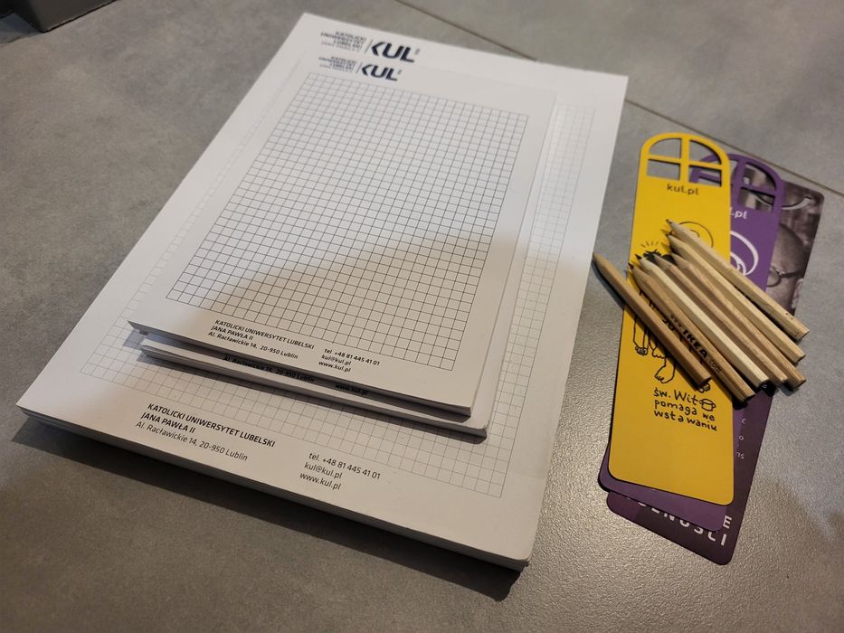 Bloczki kartek kratka II