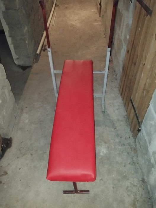 Ławczka + obciążenie i sztanga