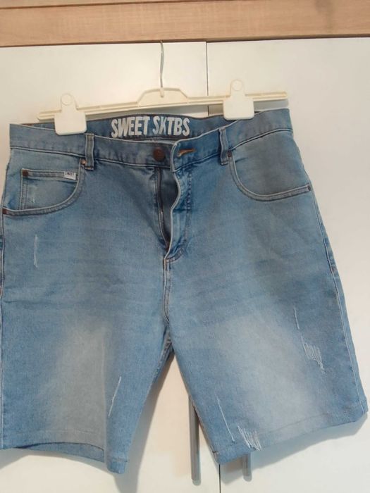 Spodenki męskie jeans  34
