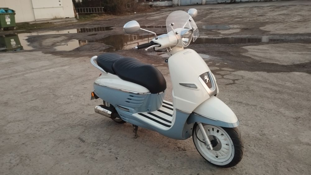 Peugeot Django 50 2T z 2017r retro Vespa