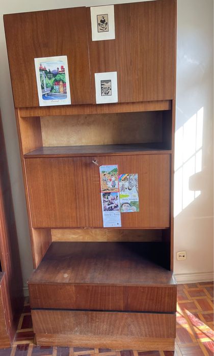 Móvel com 3 elementos anos 80