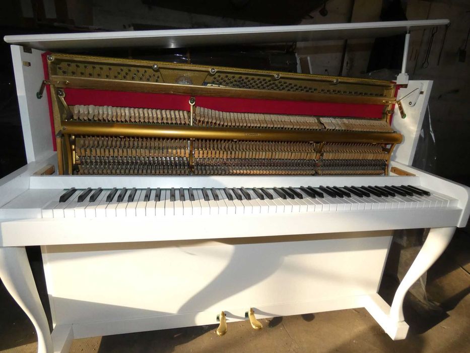 Pianino białe Nystrom +transport+gwarancja+strojenie