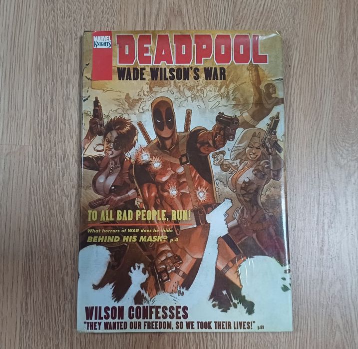 Deadpool Comic Banda Desenhada