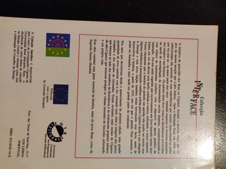 Livro os ciganos sob o domínio da suástica