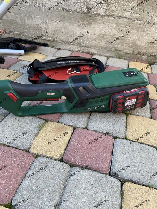 Акумуляторний сучкоріз, тример інструмент Parkside PGKGA 40-Li B2 4в1