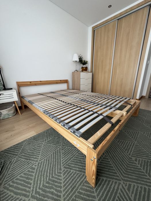 Cama madeira 140x200