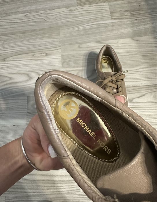 Кожаные кеды Michael Kors весна 37 размер