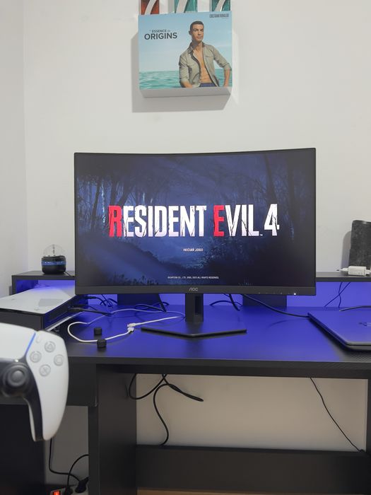 Monitor Gamer AOC 27" 280Hz Curvo C27G4ZXE - Como Novo