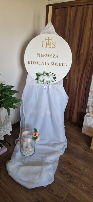 ŚCANKA Dekoracja Pierwsza Komunia Święta