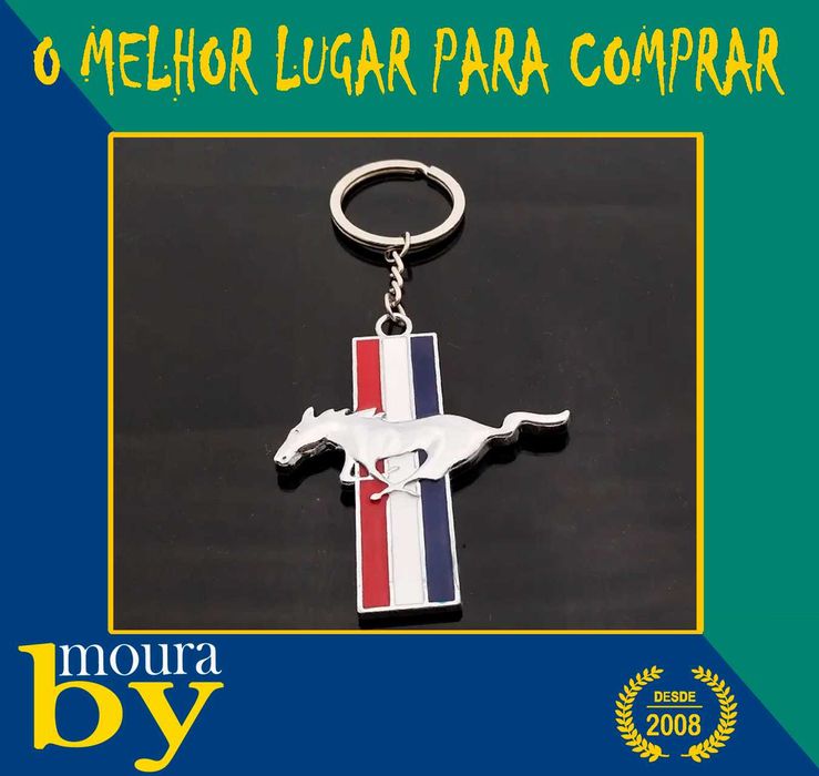 Porta chaves Ford Mustang 50 anos