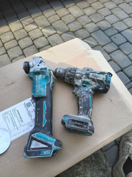 Elektronarzędzia Makita Uszkodzone na części