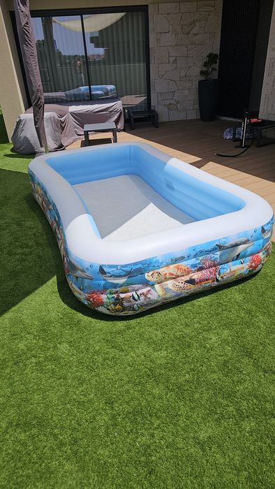 Piscina insuflável INTEX tropical (305x183x56 cm - 999 litros)