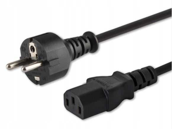 Kabel zasilający atx do komputera, ups, tv od 1,5-2 metrów
