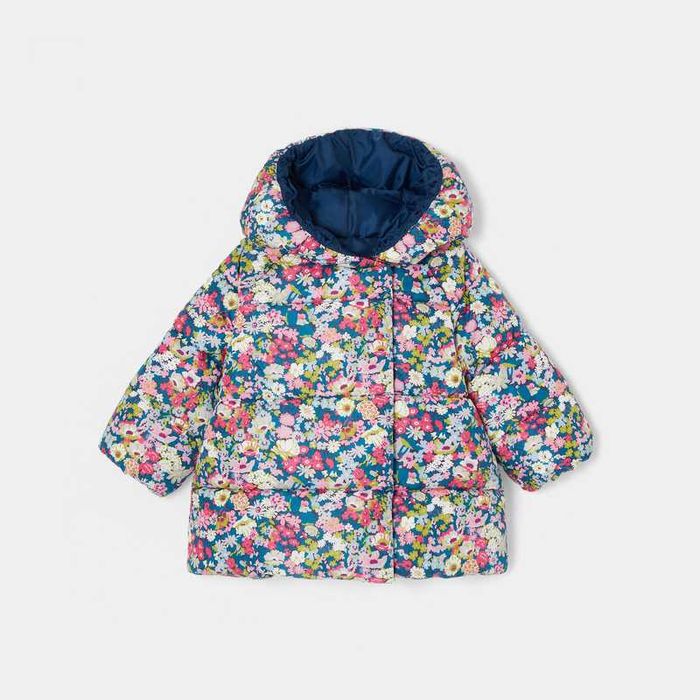Jacadi Quilted Jacket with Liberty Print – Girls' Size 6 Years