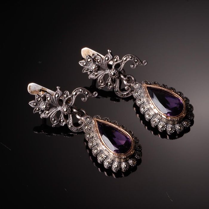 Pregador em Ouro e Prata com Diamantes e Rubis