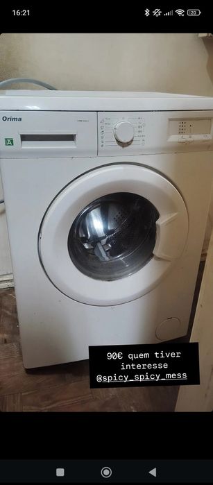 Máquina de lavar roupa Orima