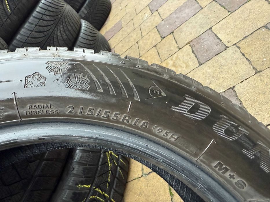 215-55 R18 95H Dunlop Winter Sport 3D DSST RSC Run Flat 4шт
