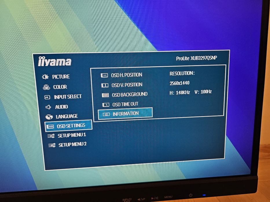 Monitor iiyama 32" 2560x1440 WQHD 100Hz