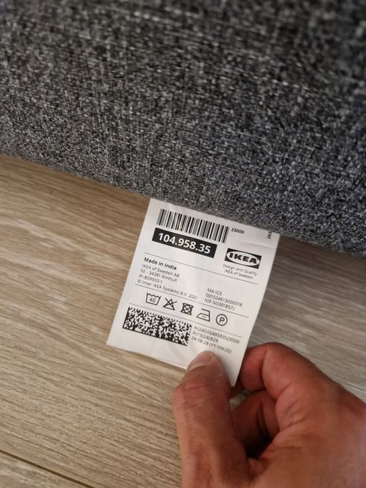 Sofá Ikea Vimle.