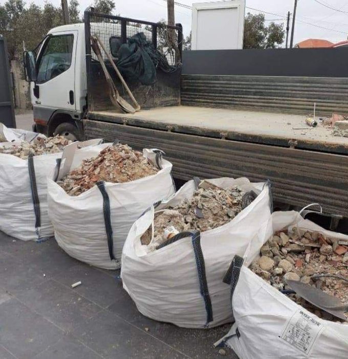 Recolha Entulhos Limpeza terrenos. Lisboa Almada Seixal Setúbal