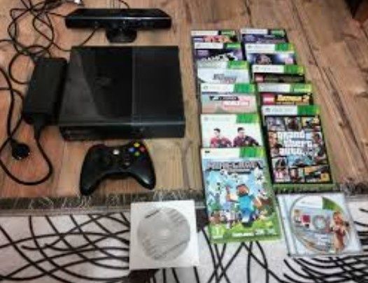 Konsola Xbox 360 z grami