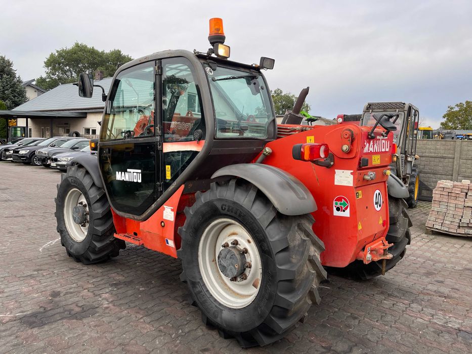 Ładowarka teleskopowa Manitou MLT 630 TURBO LS Bardzo ładny stan Zadbana 6 Metrów 3 Tony Perkins Gotowa do pracy Polecam 2004 ROK CAŁA W ORYGINALE!