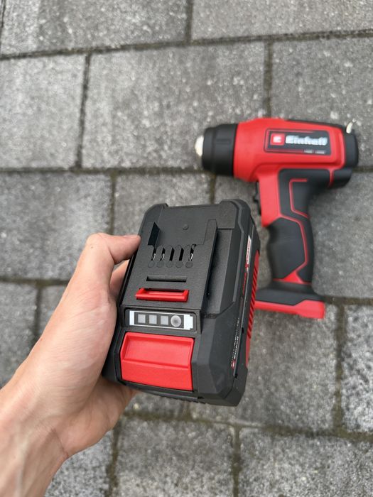 EINHELL OPALARKA TE-HA 18 Li Nowa Z Baterią 4.0ah zestaw