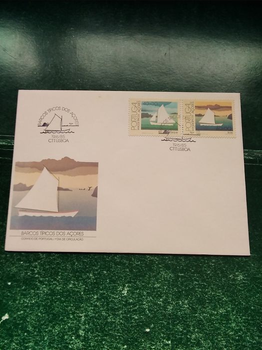1985 FDC Barcos Típicos Dos Açores MNH **