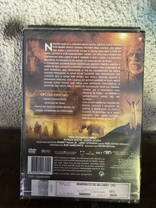 DVD As minas do rei salomao