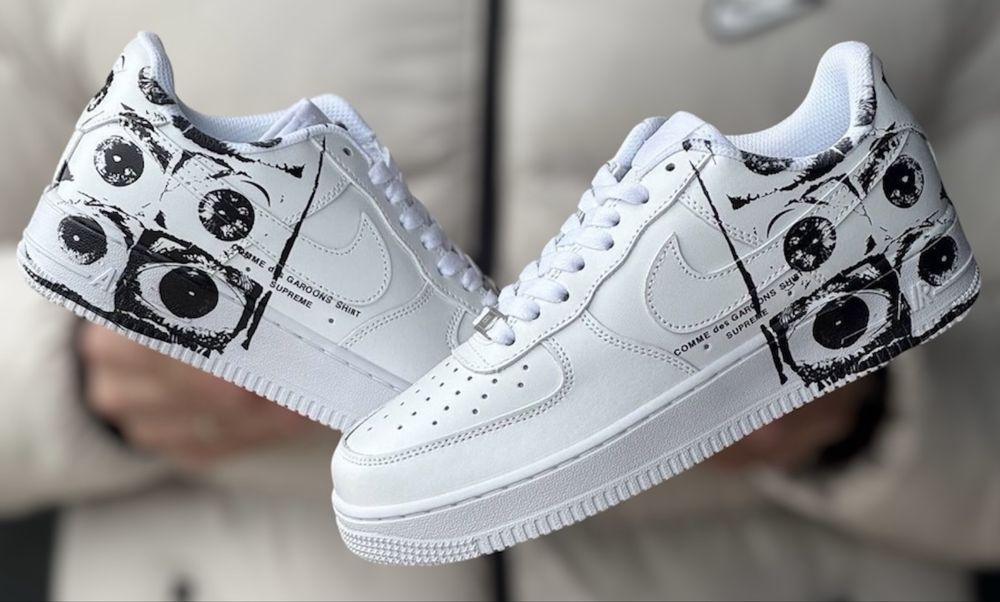 Nike Air Force x Supreme x CDG найк аір форс супрім