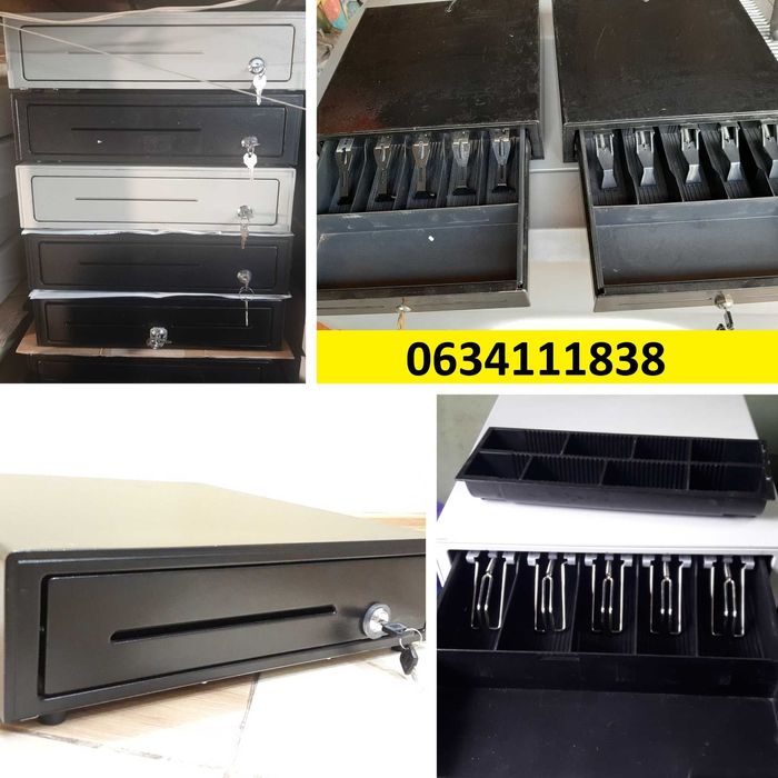 Кассовые ящики  (лотки денежные металлические )