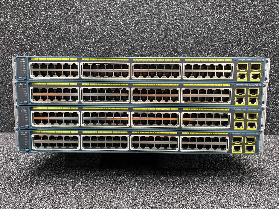 PoE комутатор Cisco WS-C2960-48PST-L (аналог 3750v2) - Юнісфера