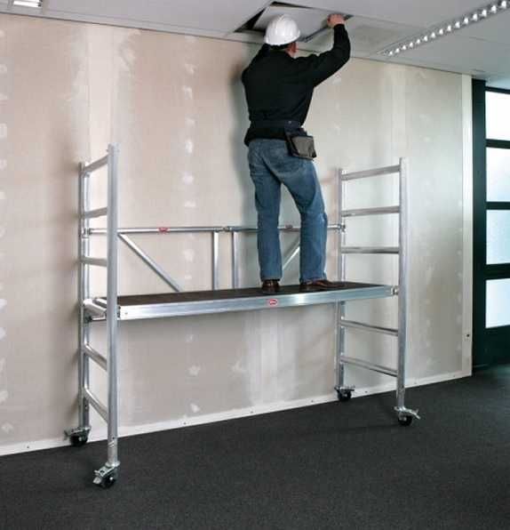 Wynajem rusztowanie aluminiowe jezdne