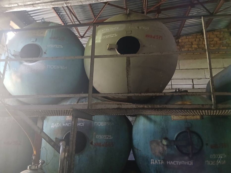 Металеві Ємності 10 / 16 / 20 / 25куб