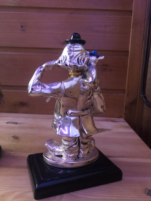 Figuras palhaços em prata de lei 925.