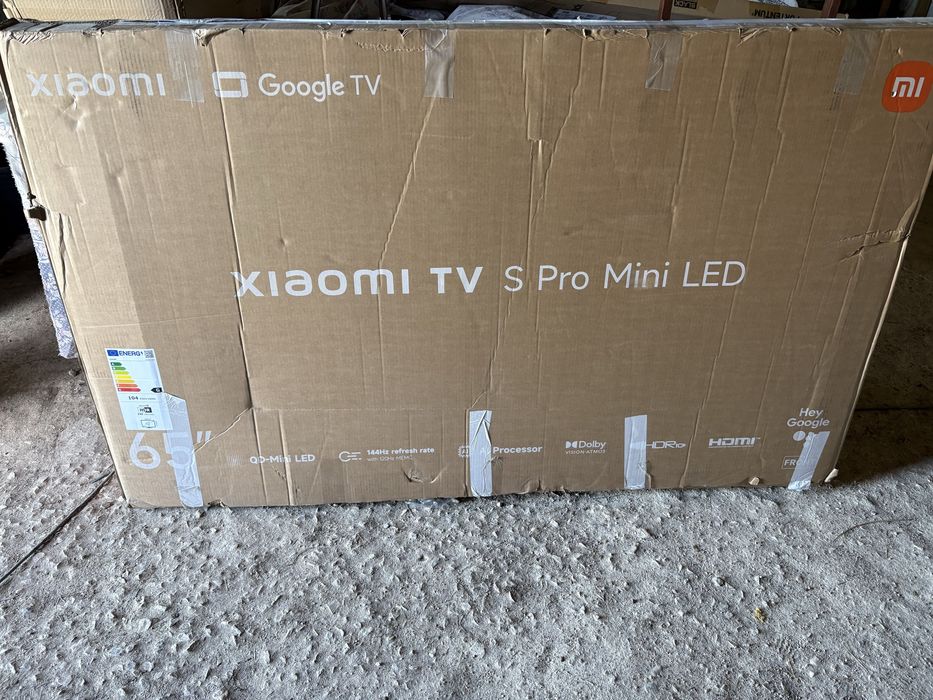 Xiaomi 65” QD-Mini LED 4K Google TV 144Hz – L65MB-SEU – Para peças / reparação