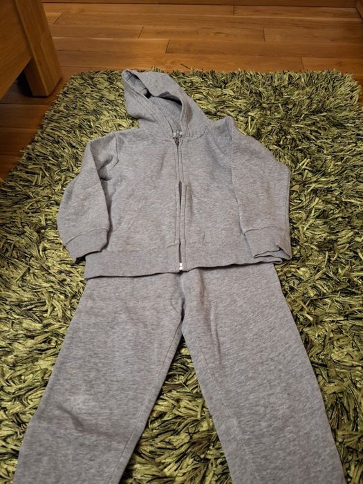 Komplet dresowy bluza i spodnie H&M 104