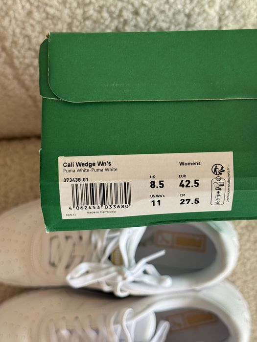 Кросівки кроссовки Puma Cali Wedge Wn’s 42,5p