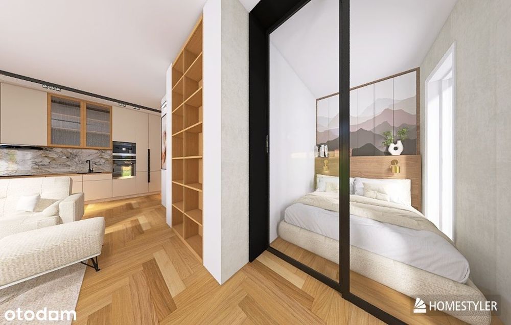 Nowe 2 pokoje | M. Residence | OGRÓD 80 m² | Pierwszy najem | Parking – pohled 6