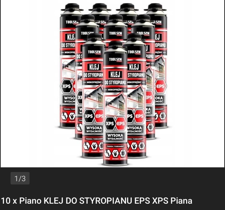 Toolsen klej do styropianu