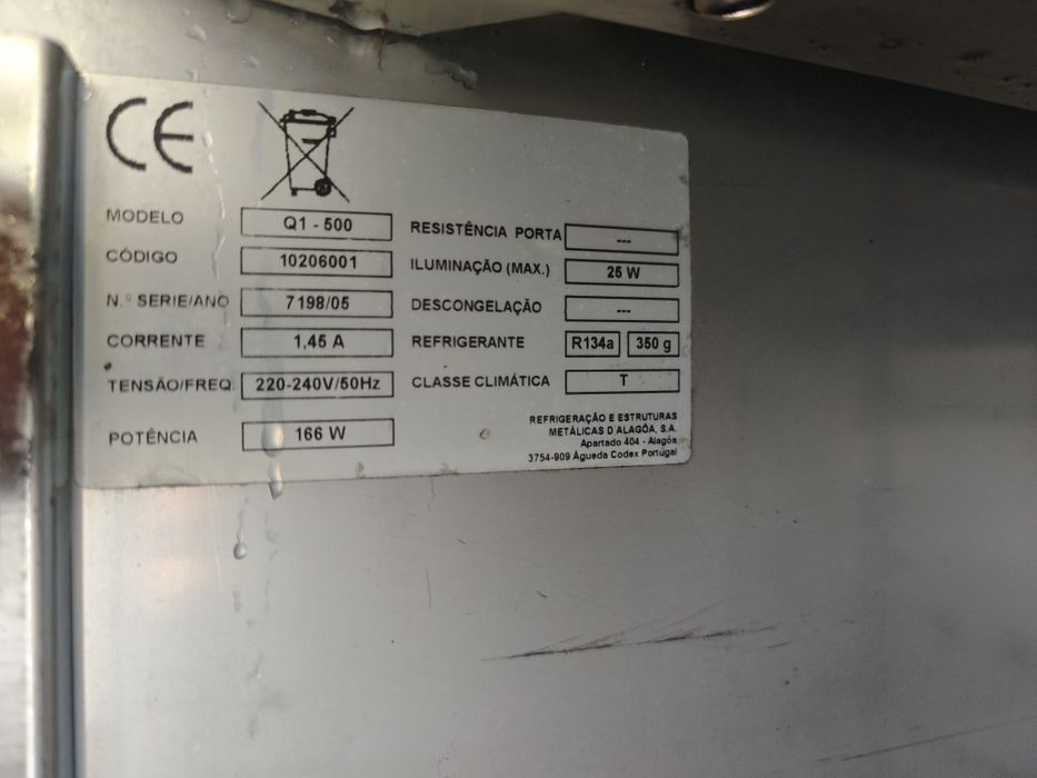 Морозильна шафа вузька NordCap Португалія