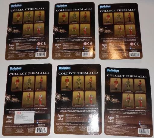 Coleção completa figuras Reaction Fireflay