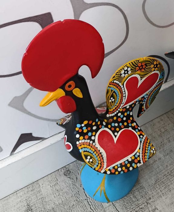 Galo de Barcelos Em Cerâmica