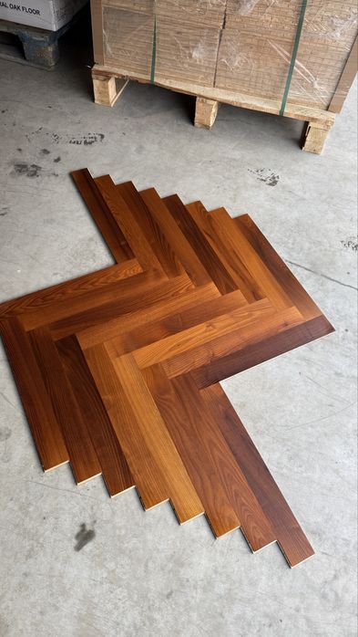 Jesion thermo, jodełka, OUTLET 60m2