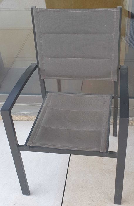 Par de cadeiras de jardim exterior