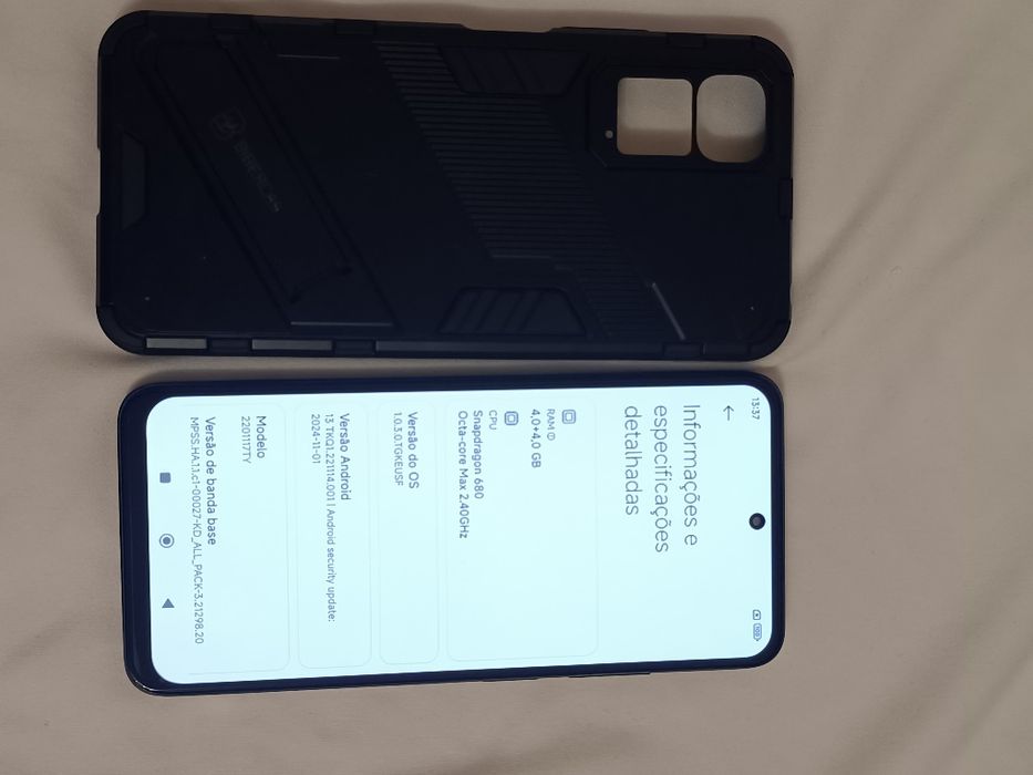 Telemóvel  Xiaomi Redmi note 11 4+4/128G