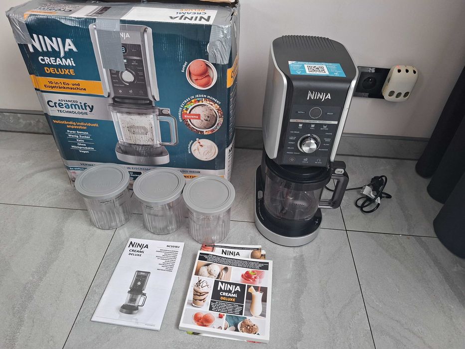 Maszyna do lodów Ninja NC501EU 800W srebrna
