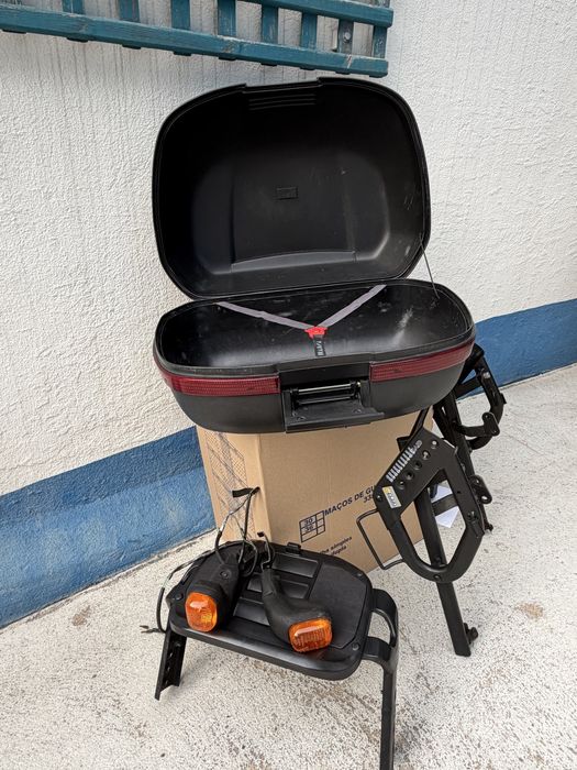 Top Case Shad SH90Touring+Suporte Shad Telescopic System Cbr1000F SC24