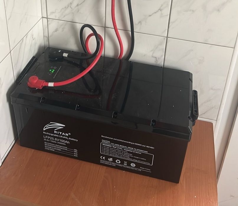 Продам акумуляторна батарея RITAR R-LFP 25.6V 100Ah 2560WH BMS 100A