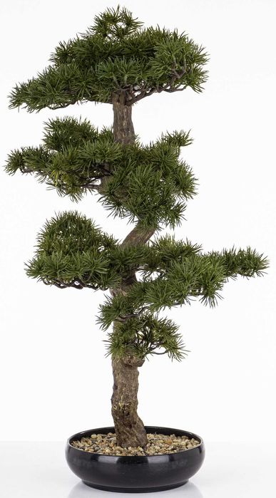 Wysokie Duże Sztuczne Drzewko Bonsai w Doniczce - Jak Żywe 176005